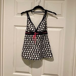 Jag polka dot tankini set in size medium